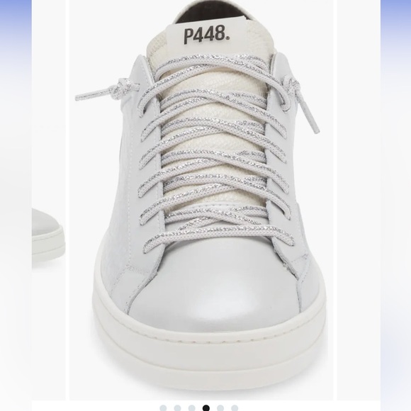 P448 Shoes - NWT P448 John Croc Embossed Sneaker (Women) Nebbia/Cra Size 39
